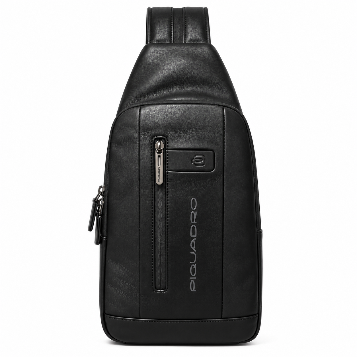 Bolso cruzado de piel Piquadro convertible en mochila