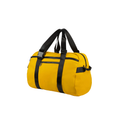Bolsa de fin de semana o deportes versátil, se puede llevar también como mochila color amarillo