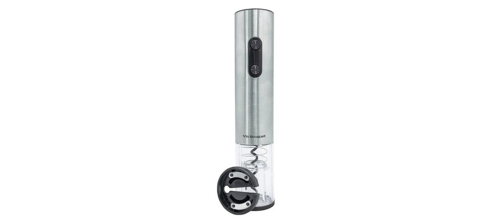Abridor descorchador eléctrico para el vino con corta capsulas a pilas