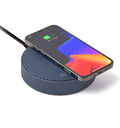 Altavoz bluethooth con cargador inalámbrico para tu móvil azul - Solohombre