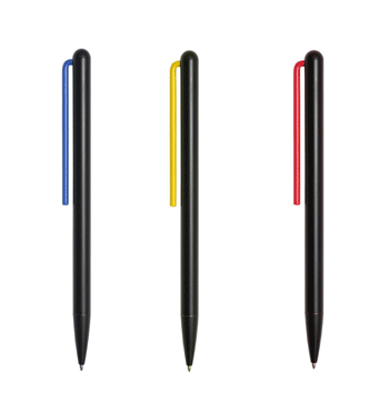 Bolígrafo Pininfarina con clip de color