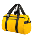 Bolsa de fin de semana o deportes versátil, se puede llevar también como mochila color amarillo - Solohombre