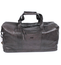 Bolsa viaje de piel envejecida color marrón - Solohombre