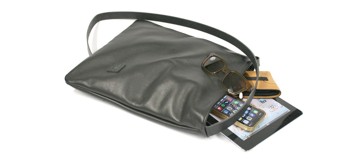 Bolso bandolera shoppinng color negro