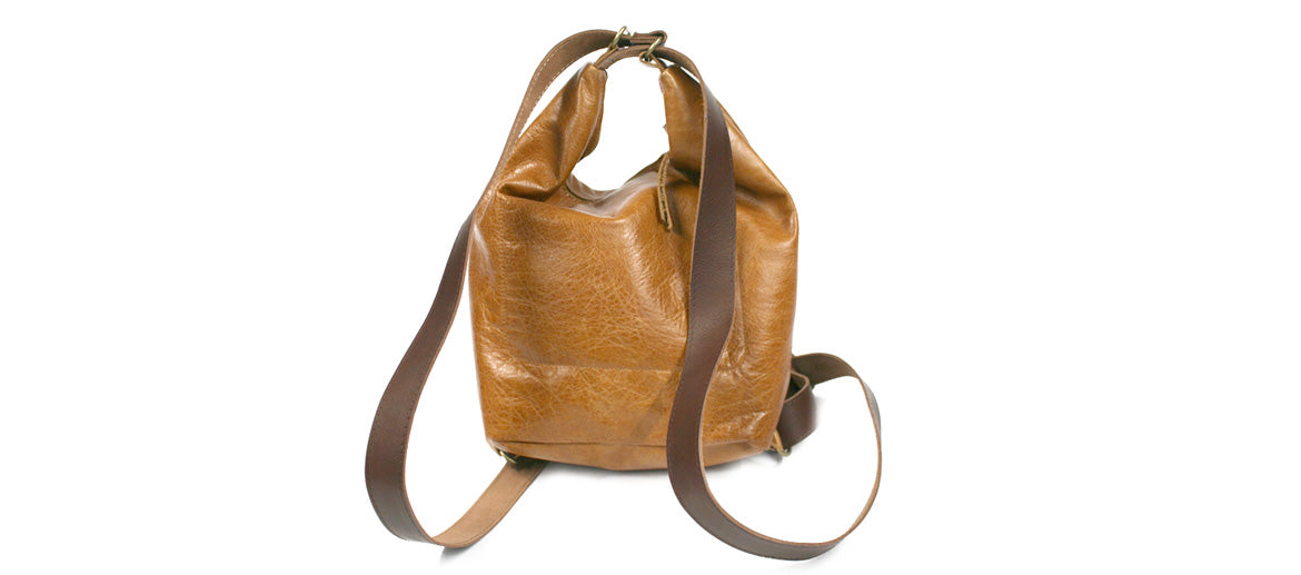 Bolso shopping convertible en mochila para el día a día