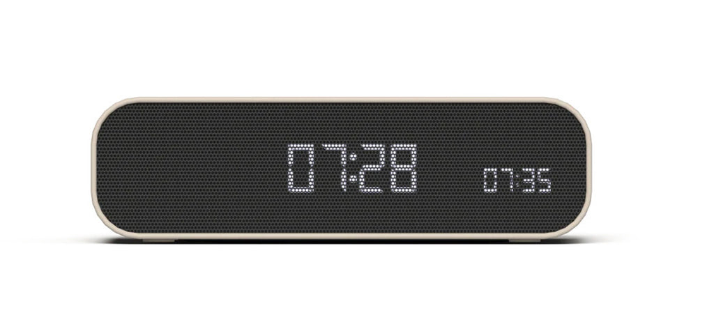 Cargador inalambrico de móvil con reloj despertador y bluethooth para oir tu música