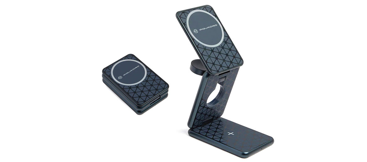 Cargador inalambrico tres en uno para tu móvil reloj y auriculares