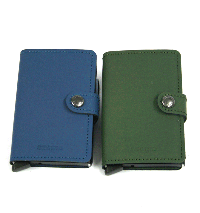 Cartera Tarjetero billetera Secrid con Cardprotector piel mate