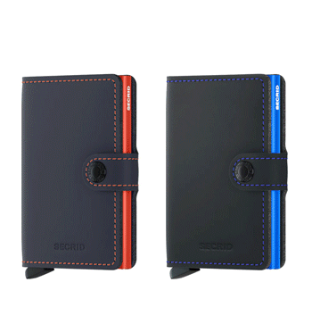 Cartera Tarjetero billetera Secrid con Cardprotector piel mate