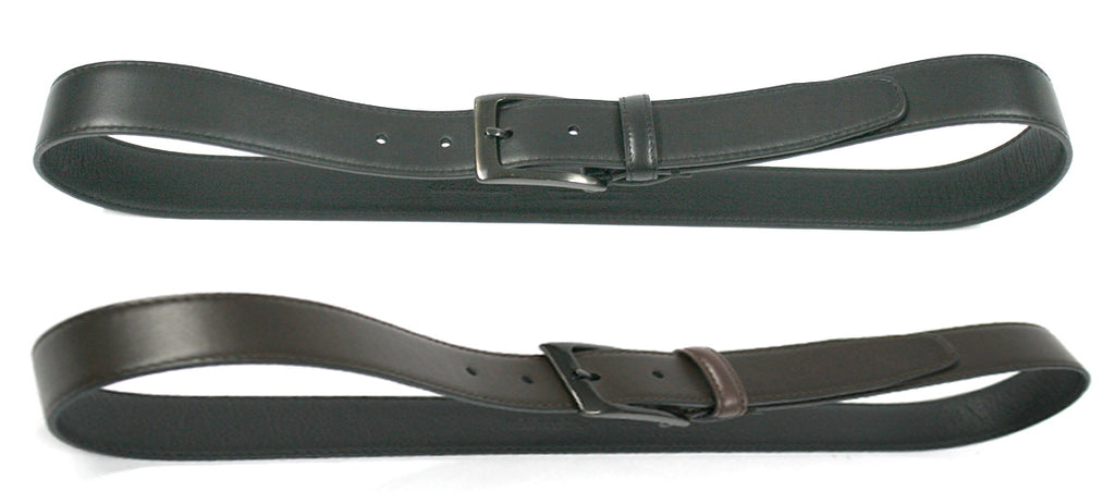 Cinturón clásico de vestir con hebilla cuadrada marca Solohombre
