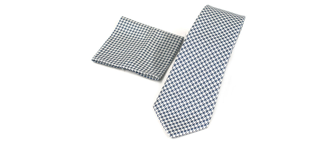 Conjunto de pañuelo de bolsillo y corbata