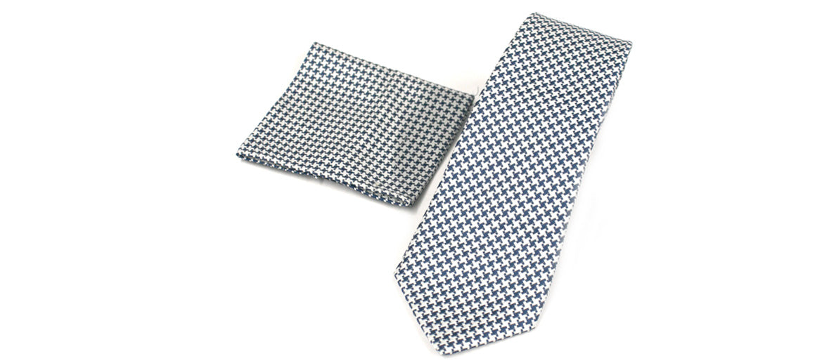 Conjunto de pañuelo de bolsillo y corbata