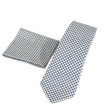 Conjunto de pañuelo de bolsillo y corbata