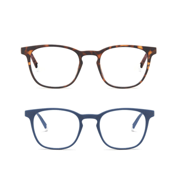 Gafas para protegerte los ojos mientras trabajas con dioptrías modelo cuadrado