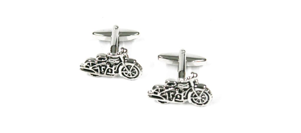 Gemelos divertidos motivo moto de carreras