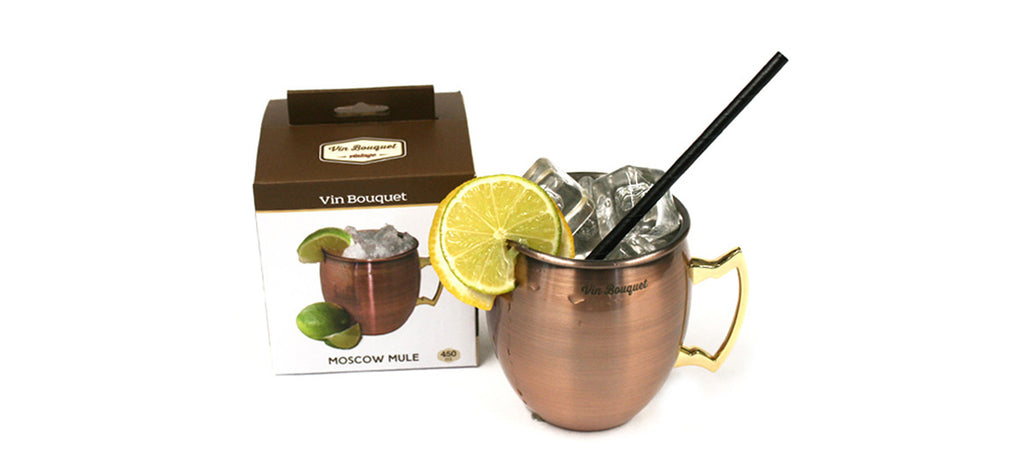 Jarra de cobre vintage para tu Moscow Mule