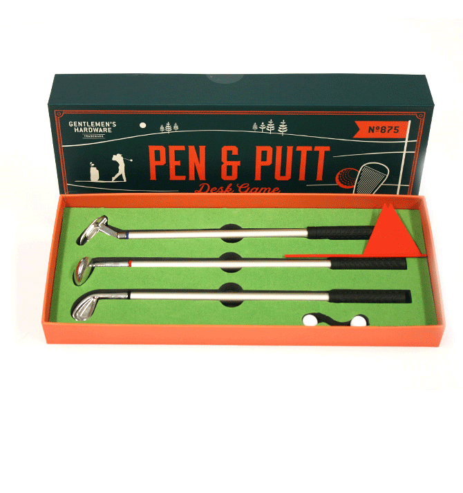 Juego de bolígrafos para los aficionados al golf - Solohombre