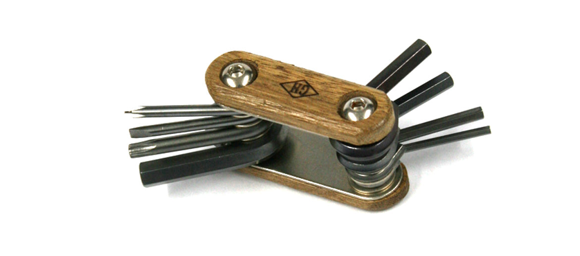 Kit plegable de herramientas para tu bicicleta