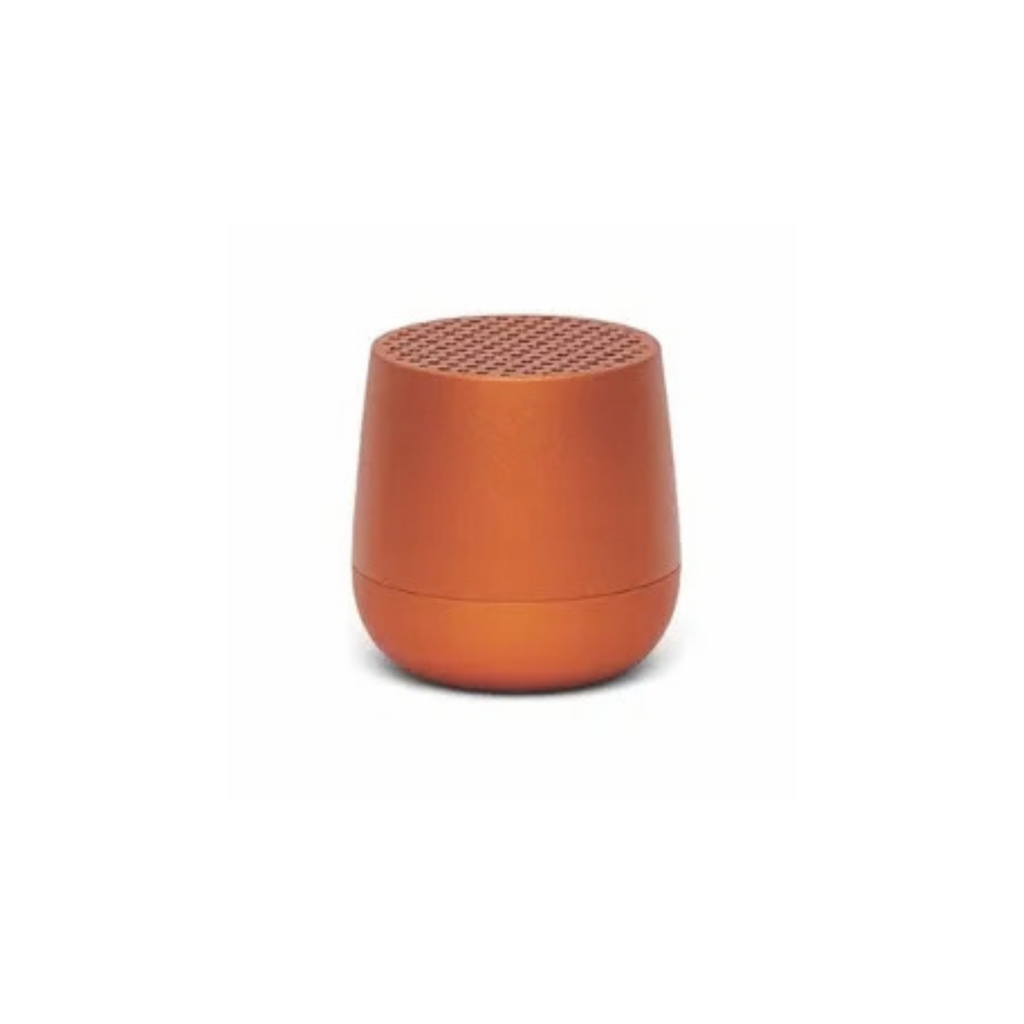 Mini altavoz Bluetooth Lexon Mino+ en color naranja