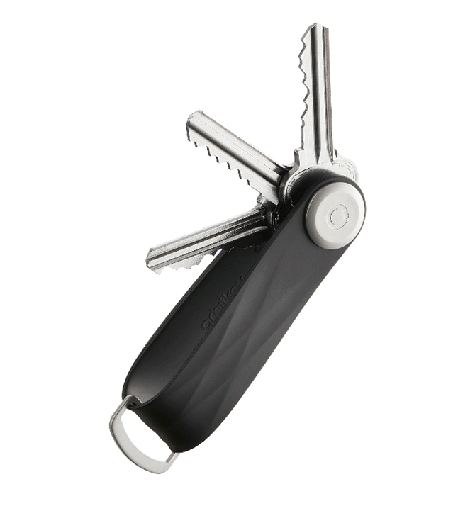 Llavero organizador de llaves color negro - Solohombre