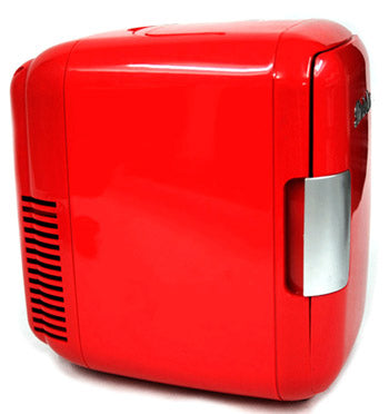 Nevera mini color rojo para casa y despacho