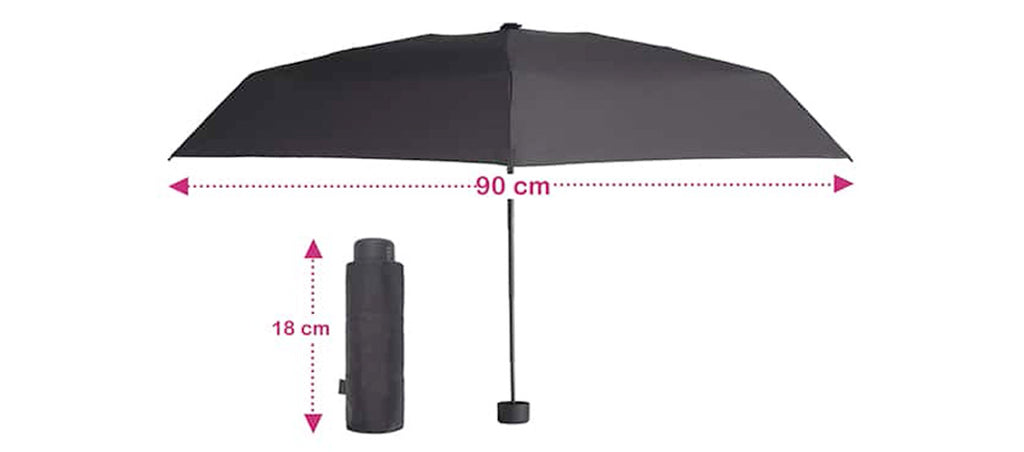 Paraguas plegable ¡mini mini! con funda