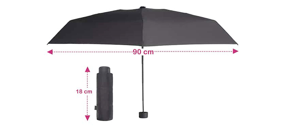 Paraguas plegable ¡mini mini! con funda