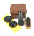 Set de limpia zapatos para viaje, casa o despacho - Solohombre