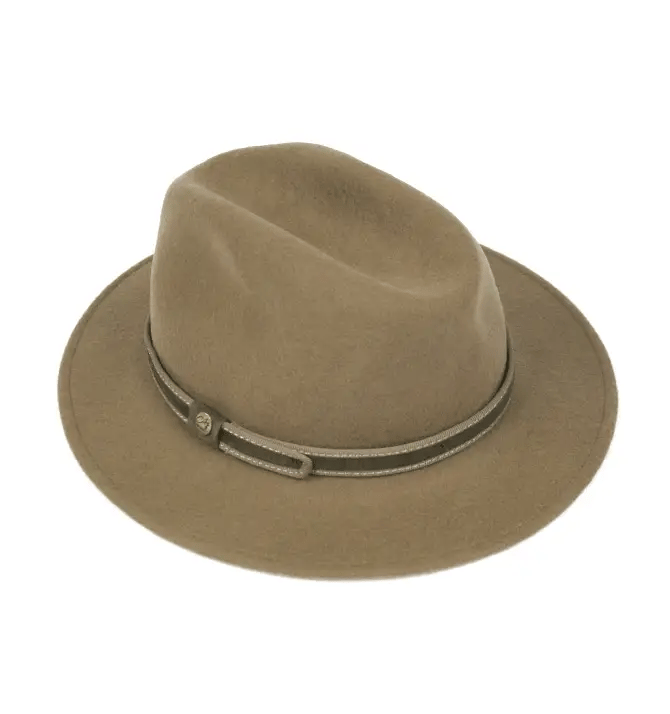 Sombrero enrollable 100% lana y repelente al agua