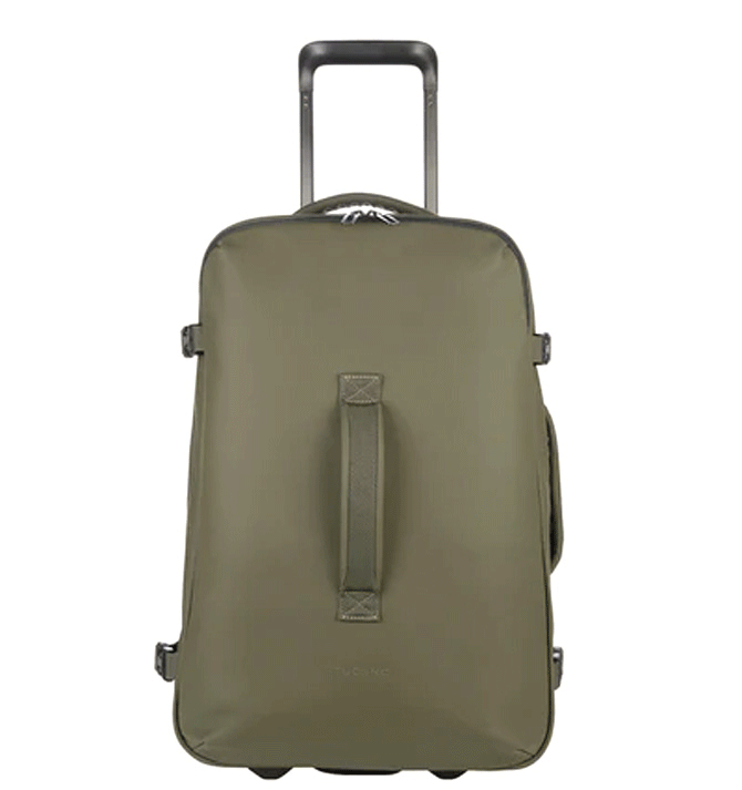 Trolley de cabina para viaje y trabajo  color verde para el hombre aventurero - Solohombre