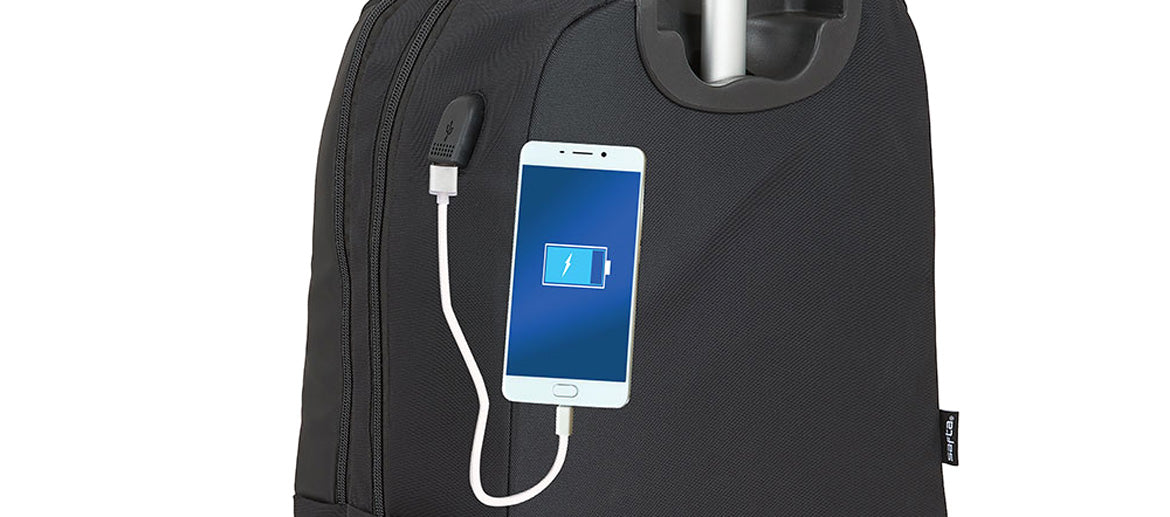 Trolley para trabajo con entrada de USB