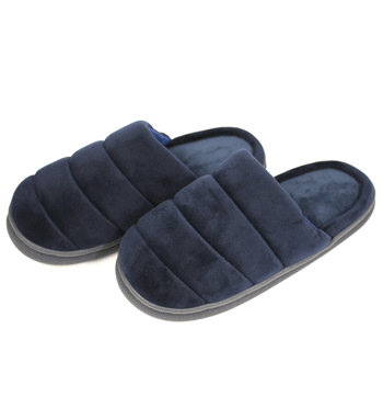 Zapatillas de estar por casa destalonadas color azul