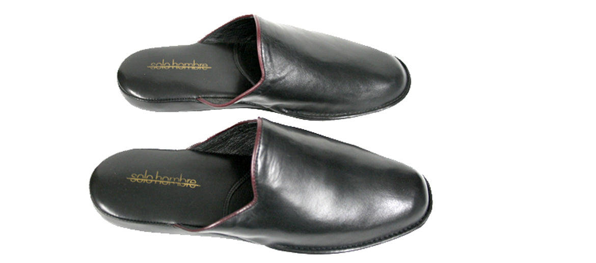 Zapatillas para  ir por casa de piel