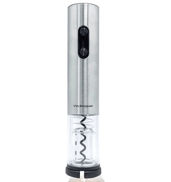 Abridor descorchador eléctrico con corta capsulas a pilas - Solohombre