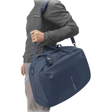 Bolsa ligera para tus viajes o deporte color azul