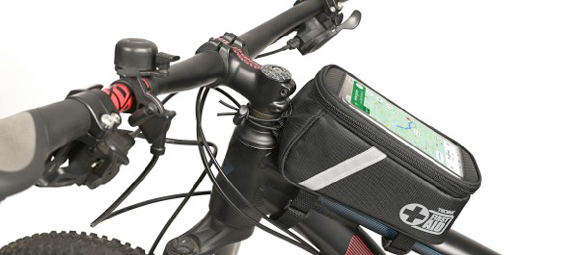 Bolsa para bicicleta para el móvil con kit de primeros auxilios - Solohombre