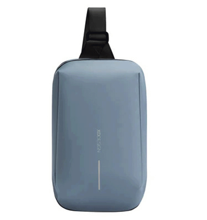 Bolso bandolera cruzada de color azul marca XD Design