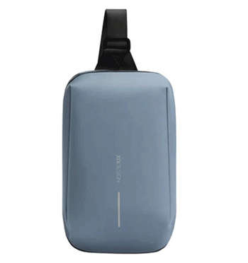 Bolso bandolera cruzada de color azul marca XD Design