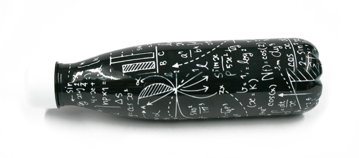 Botella termo de acero inoxidable para los aficionados a las matemáticas - comprar online Solohombre