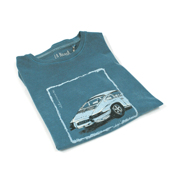 Camiseta con un dibujo abstracto para los aficionados a los coches deportivos - Solohombre