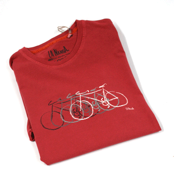 Camiseta  para los aficionados a las bicicletas - Solohombre