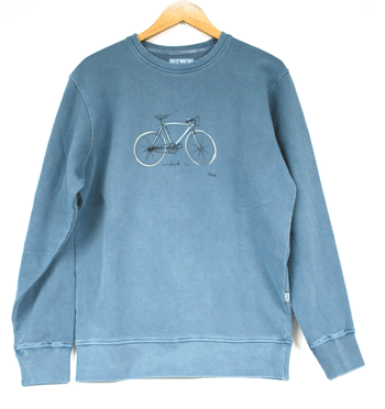 Camiseta sudadera para los aficionados a las bicicletas - Solohombre