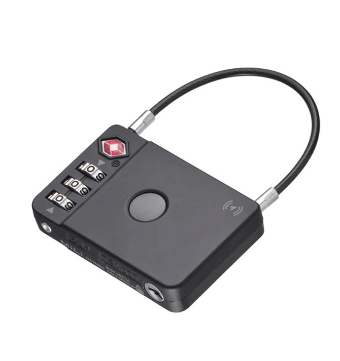 Candado de seguridad con localizador una idea ¡genial! para tus viajes - Solohombre