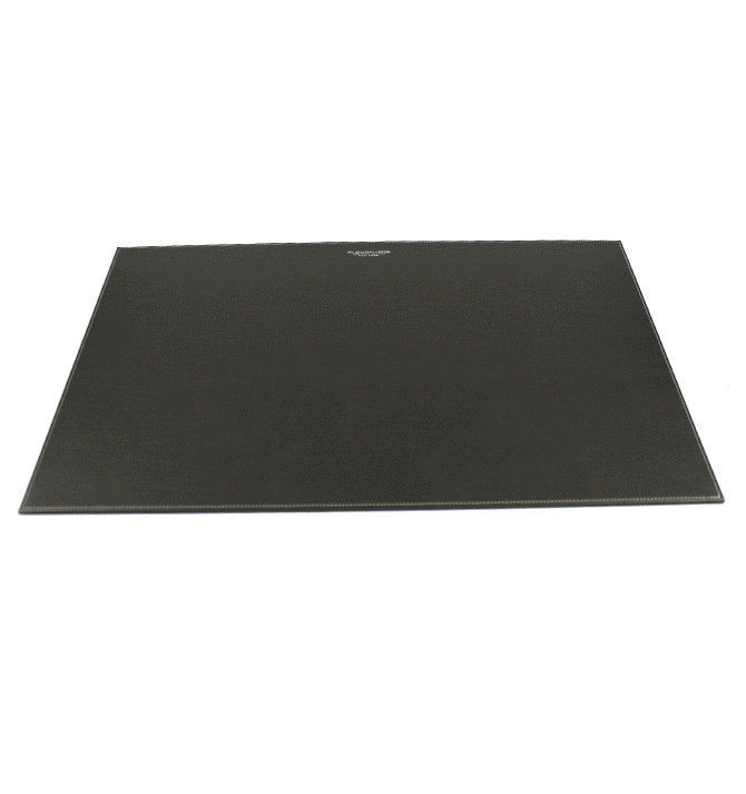 Carpeta vade de piel, protector de tu mesa de despacho marca Espalding&bros color negro - Solohombre