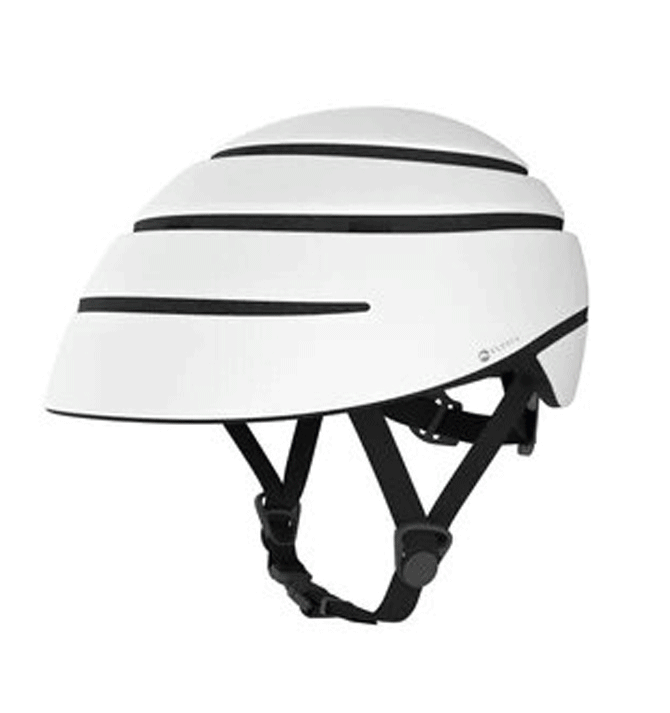 Casco plegable Loop para bicicleta o patinete color blanco marca Closca - Solohombre