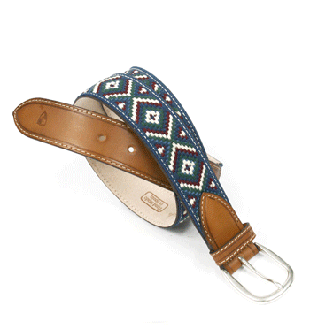 Cinturón con dibujo étnico marca Solohombre