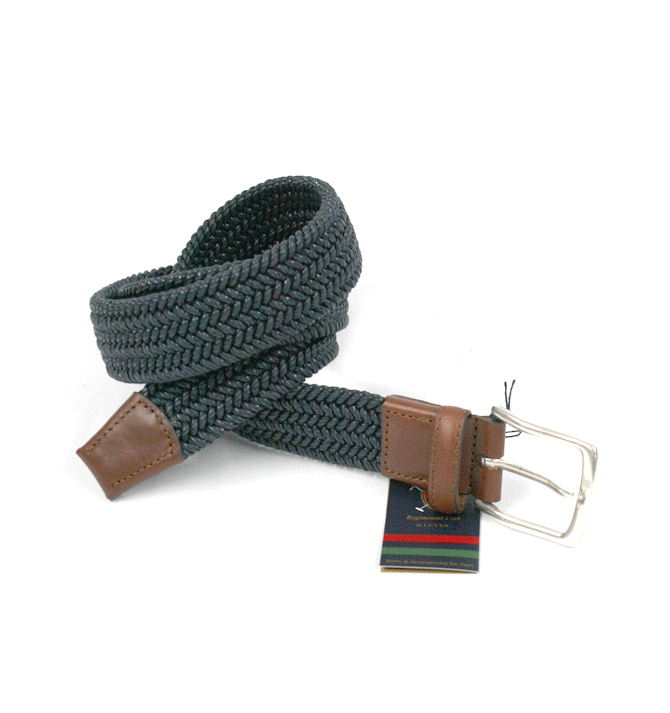 Cinturón elástico de cuerda trenzada - Solohombre