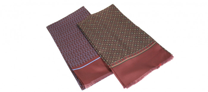 Pañuelo de seda natural tipo corbanda - Solohombre