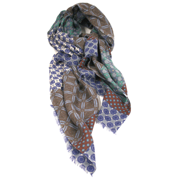 Foulard de lana de merino ¡muy elegante!