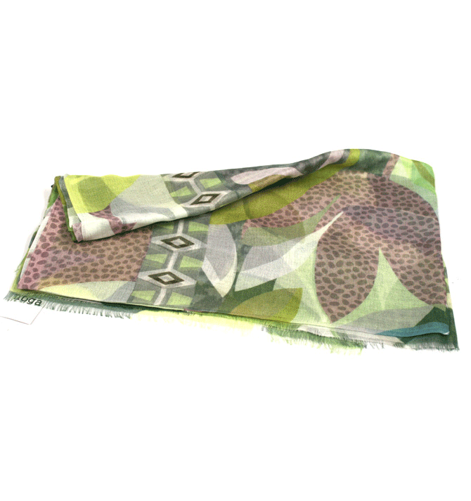 Foulard de modal con un dibujo abstracto muy colorido y muy ¡suave! - Solohombre